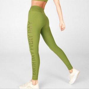 Fabletics high waisted sculpt knit earth legging